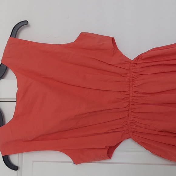 Rails Cutout Cotton Coral Dress Size Medium - Picture 6 of 6